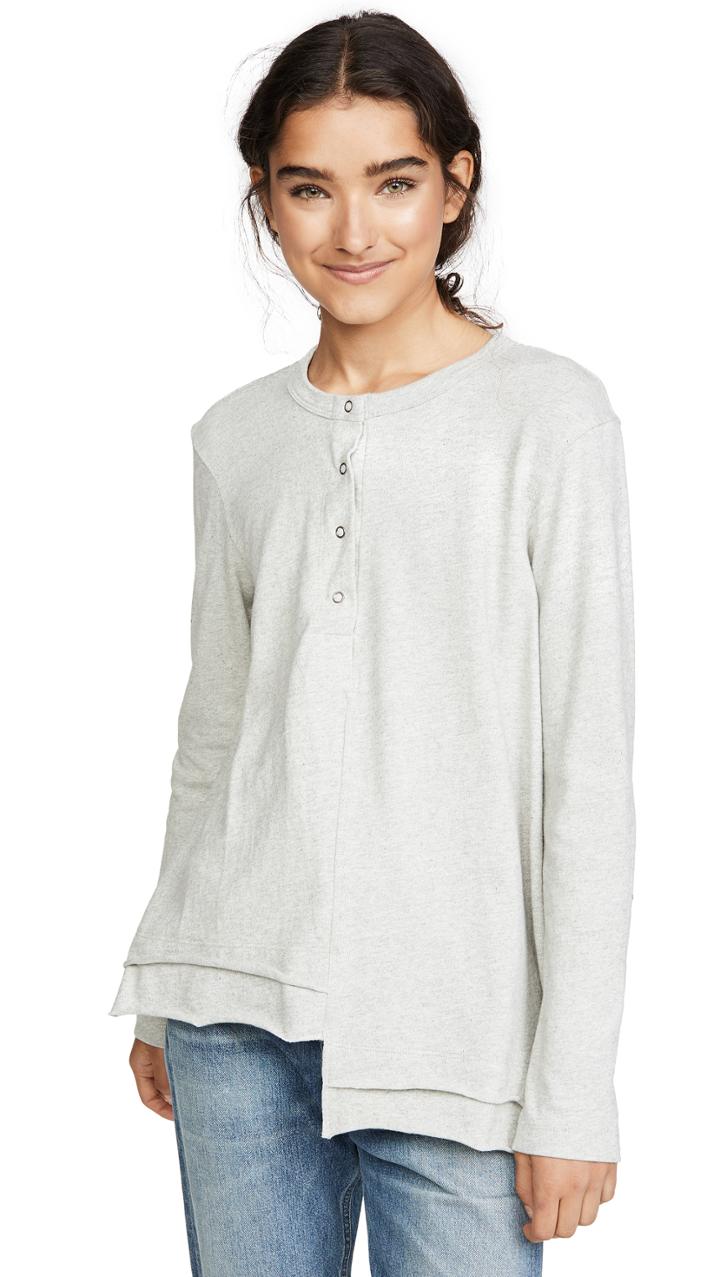 Wilt Shrunken Ring Snap Henley