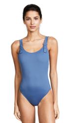 Solid Striped The Lucy One Piece Swimsuit