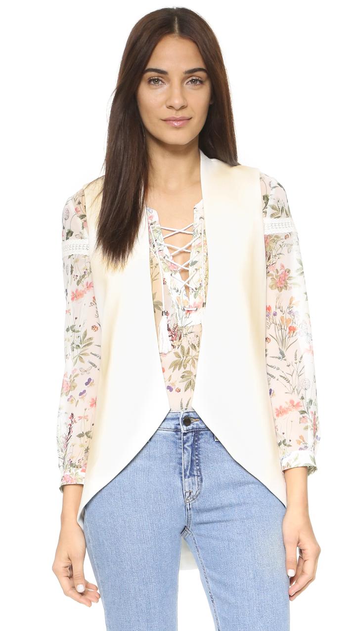 Blaque Label Knit Sculpted Vest