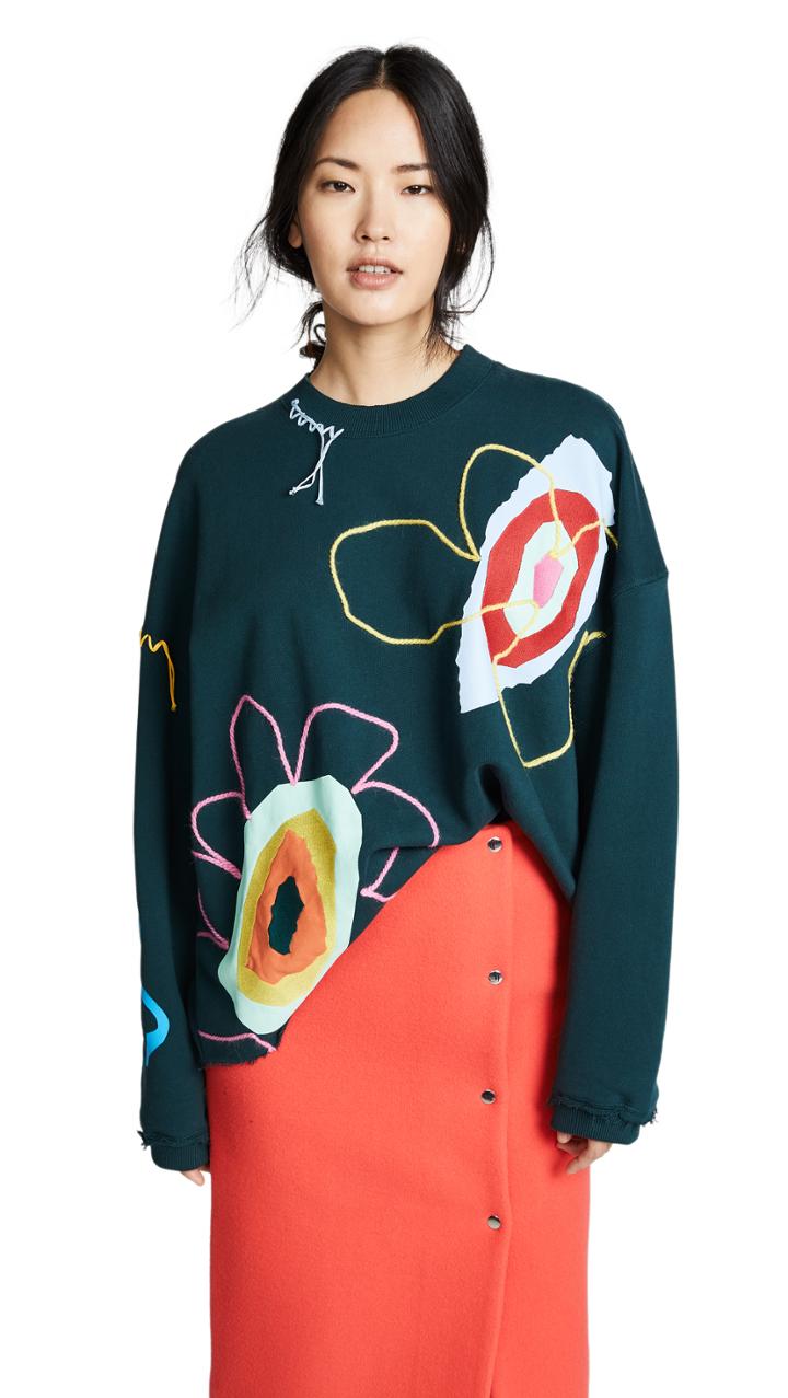 Mira Mikati Loop Back Sweater
