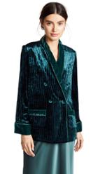 F R S For Restless Sleepers Velvet Stripe Blazer