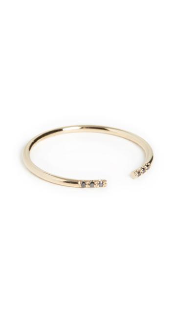 Jennie Kwon Designs 14k Black Equilibrium Cuff Ring