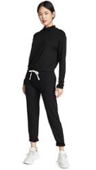 Monrow Supersoft Cowl Cuff Jumpsuit