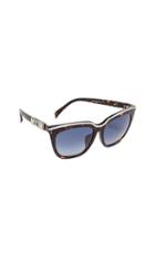 Moschino Oversized Square Sunglasses