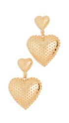 Mallarino Marguerite Two Heart Earrings