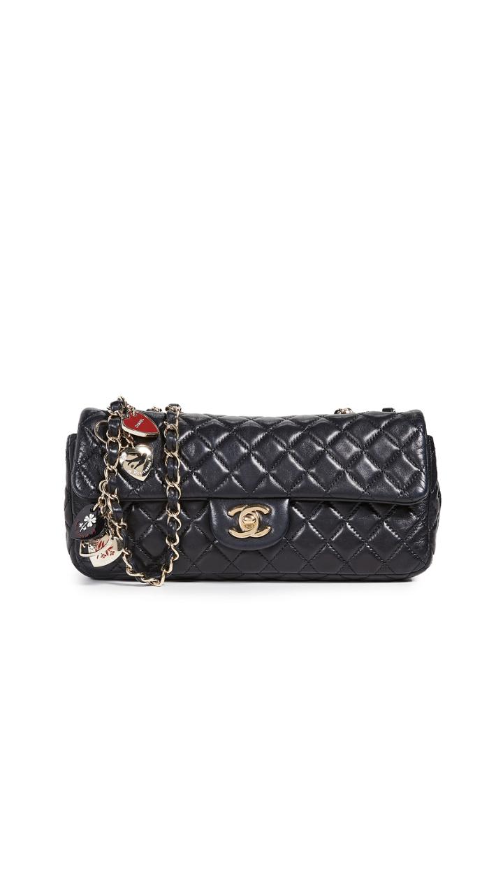 What Goes Around Comes Around Chanel Valentine 10 Flap Bag 