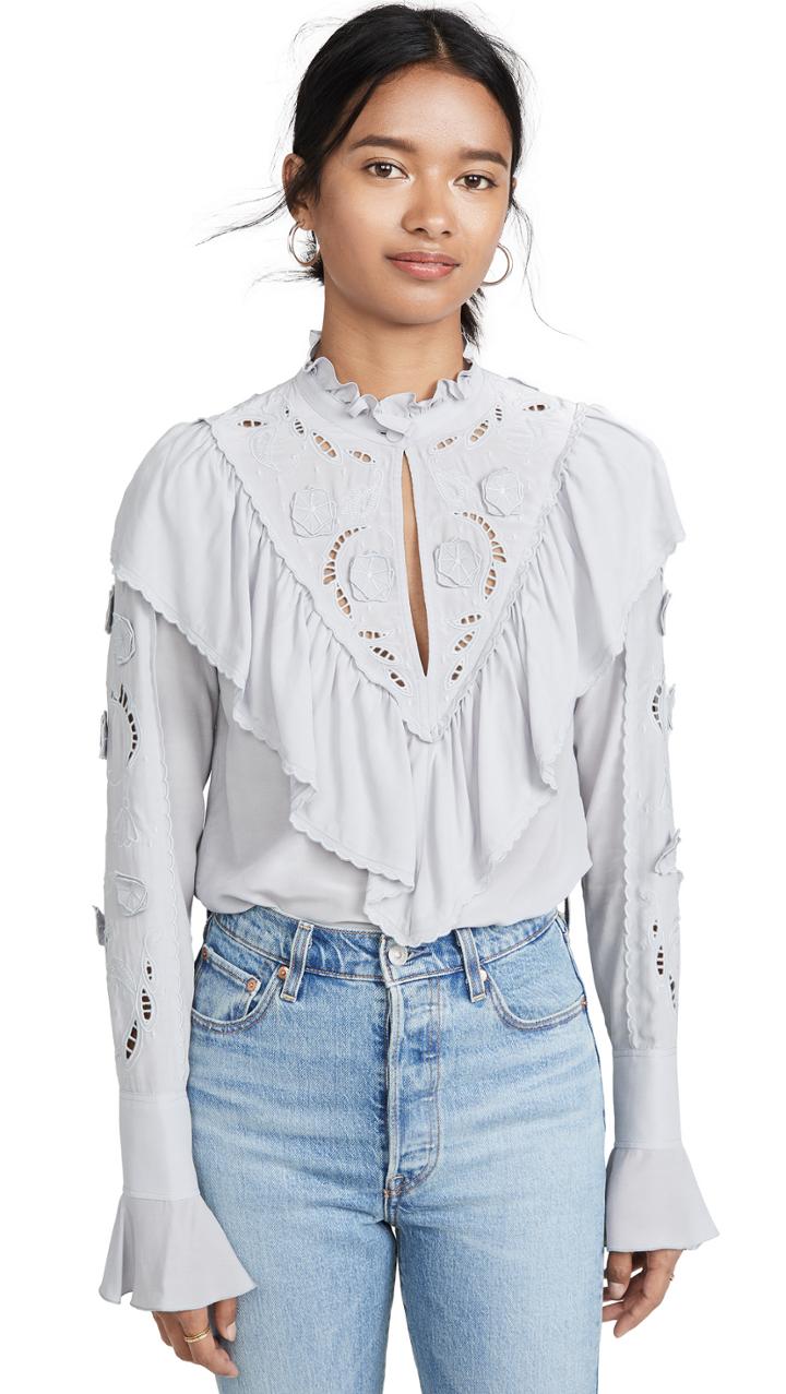 See By Chloe Ruffle Blouse
