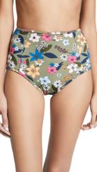 Shoshanna High Rise Bikini Bottoms