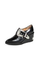 Toga Pulla Buckled Wedge Oxford Shoes