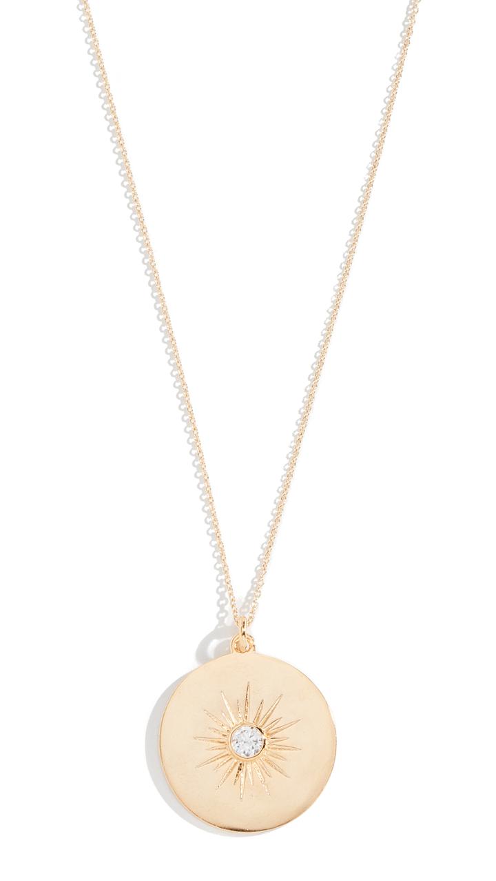 Sasha Samuel Cometta Medallion Necklace