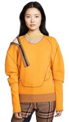Toga Pulla Pile Knit Zip Pullover