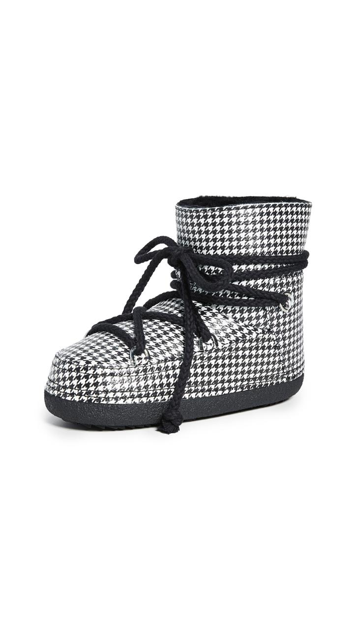 Inuikii Dog Tooth Shearling Boots