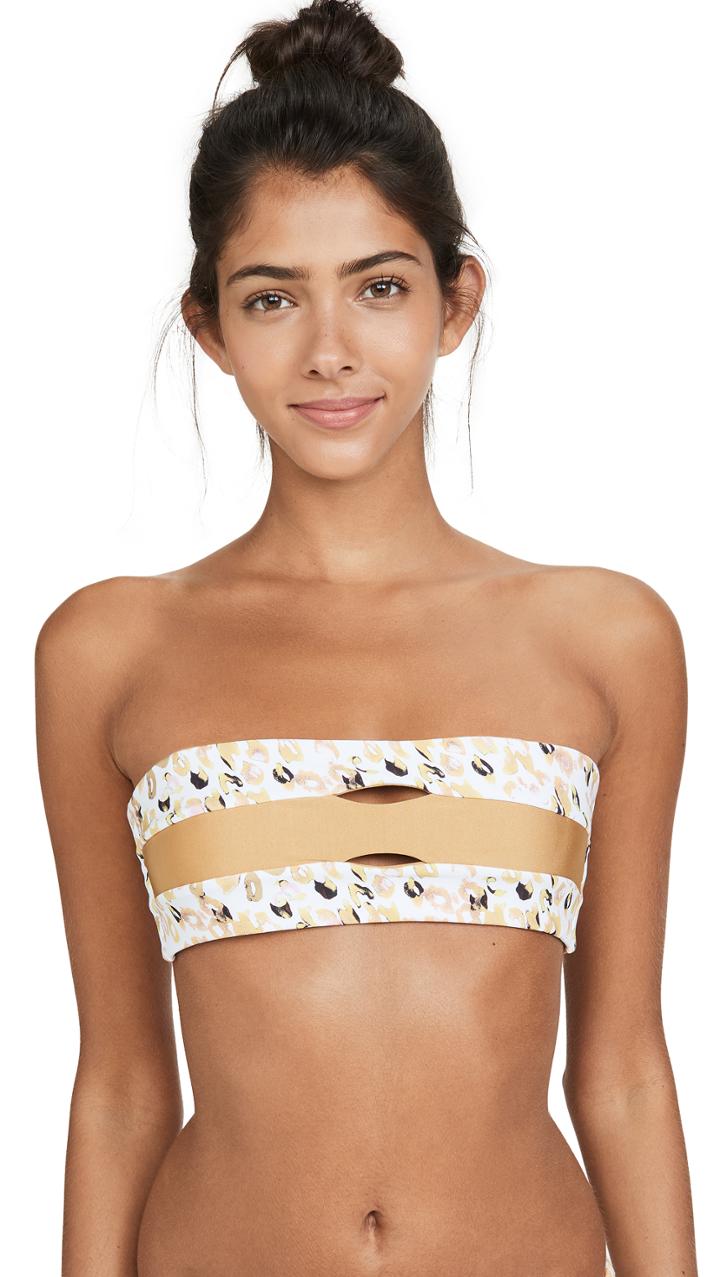 Pilyq Minx Colorblock Bandeau Top