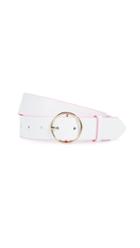 Maison Boinet 35mm Color Contrast Leather Belt