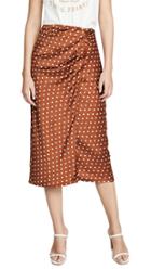 J O A Twist Detail Overlap Skirt