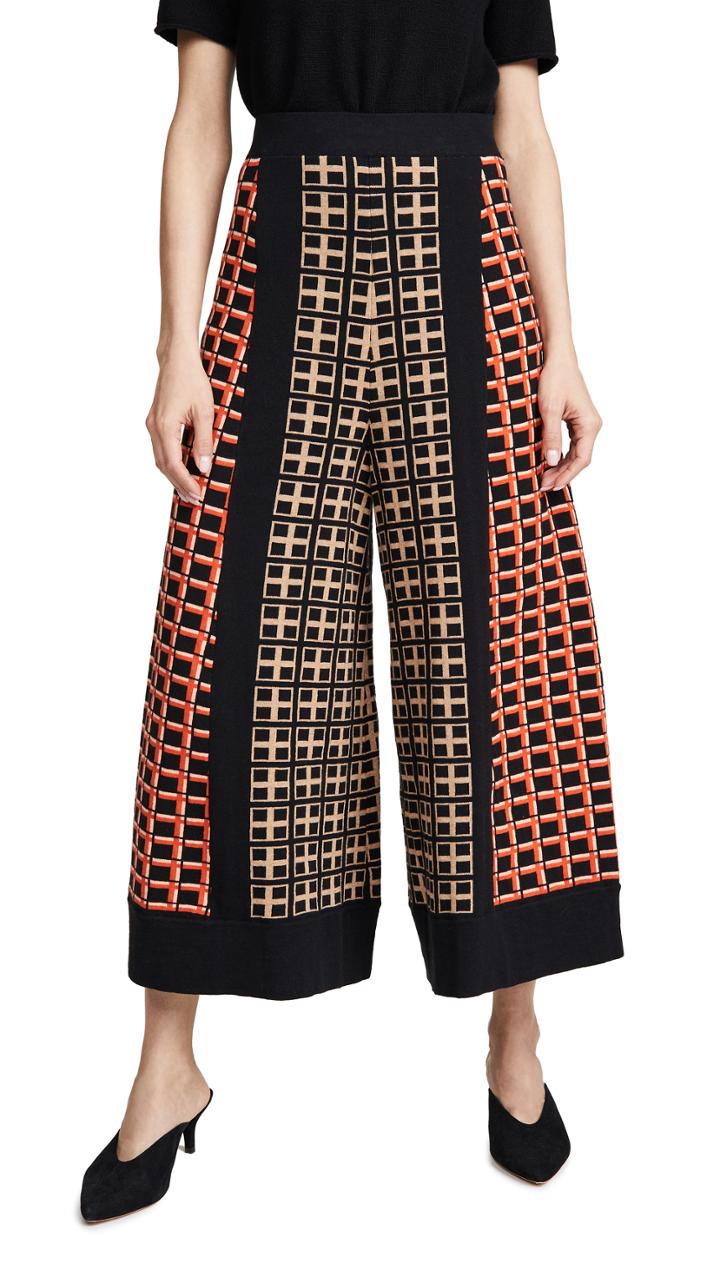 Temperley London Yukata Knit Culottes