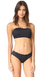 Kate Spade New York Scalloped Bandeau One Piece