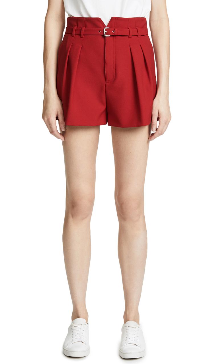 Re Done Reconstructed Zip Pocket Skirt