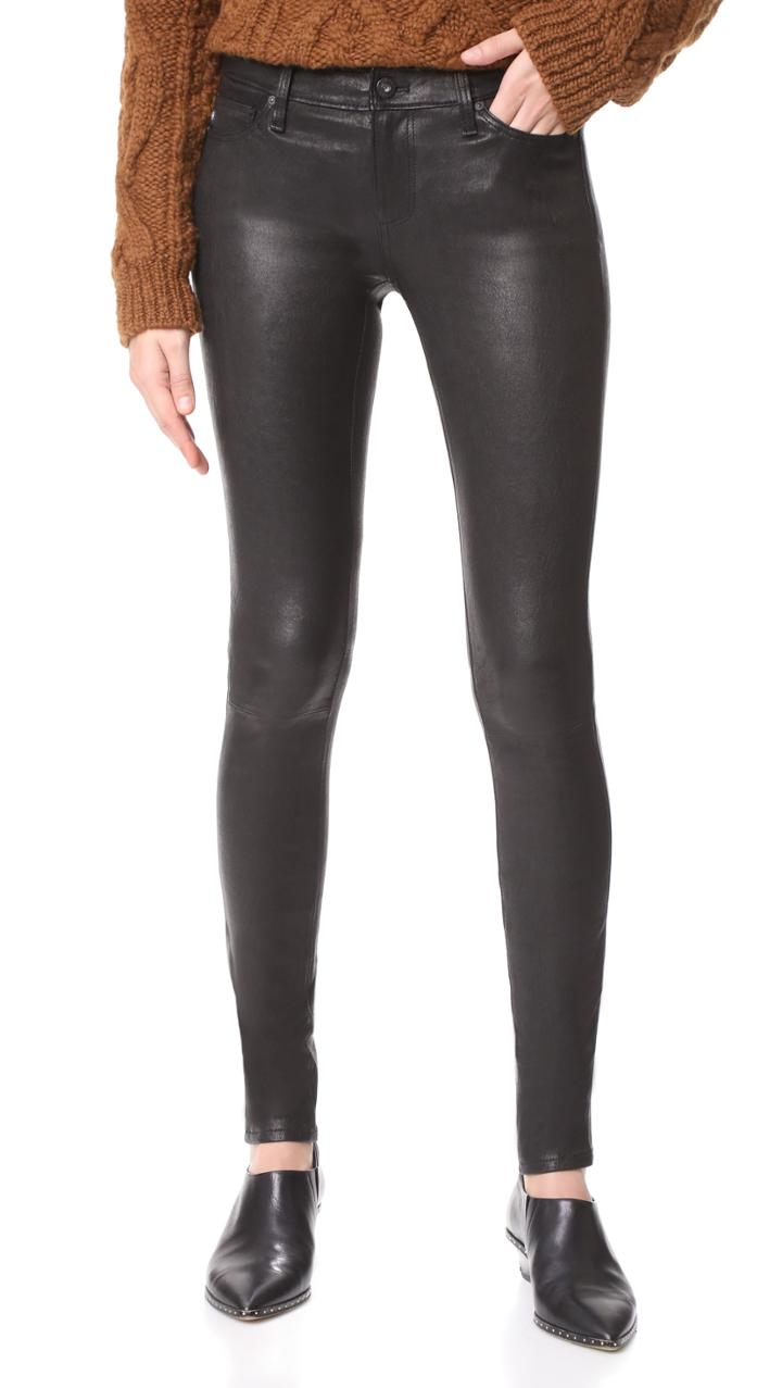 Ag The Skinny Leather Pants