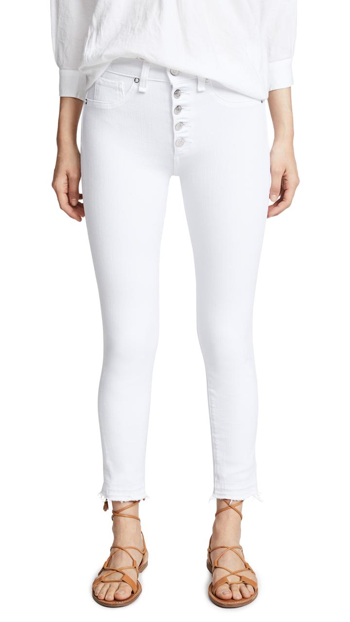 Veronica Beard Jean Debbie High Waist Skinny Jeans