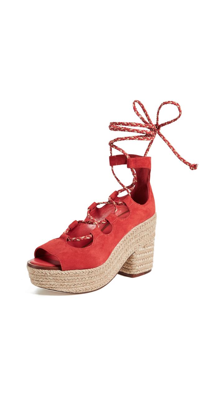 Tory Burch Positano Platform Espadrilles