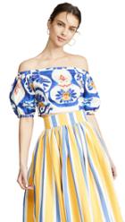Tata Naka Off Shoulder Crop Top