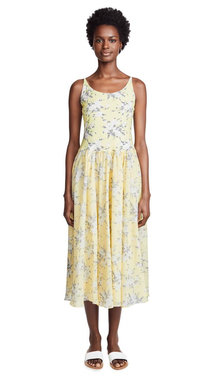 Rebecca Taylor Lemon Jersey Dress