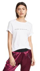 Baja East I M Right On Top Of That Rose Tee