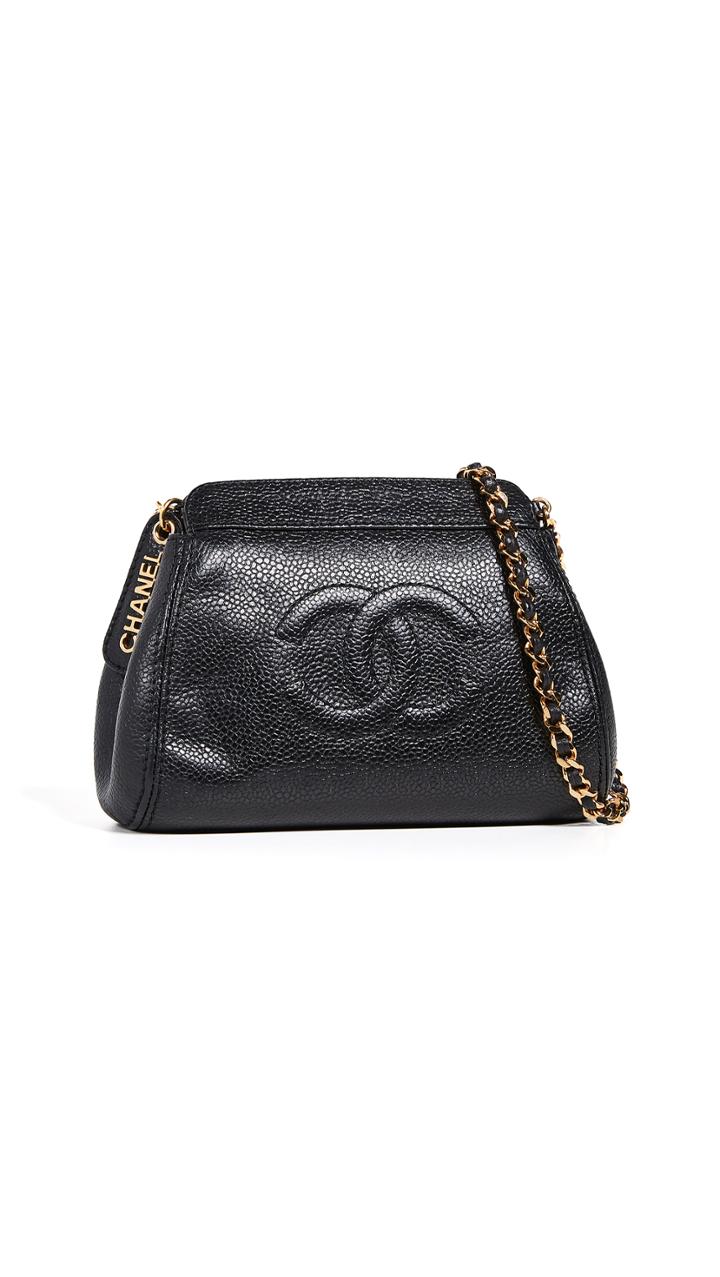 What Goes Around Comes Around Chanel Caviar Mini Shoulder Bag