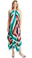 Diane Von Furstenberg Halter Neck Scarf Dress