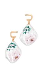 Marni Metal And Resin Floral Earring