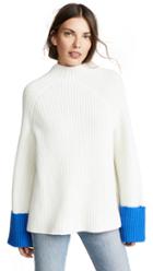 Tory Sport Ribbed Wool Sweater