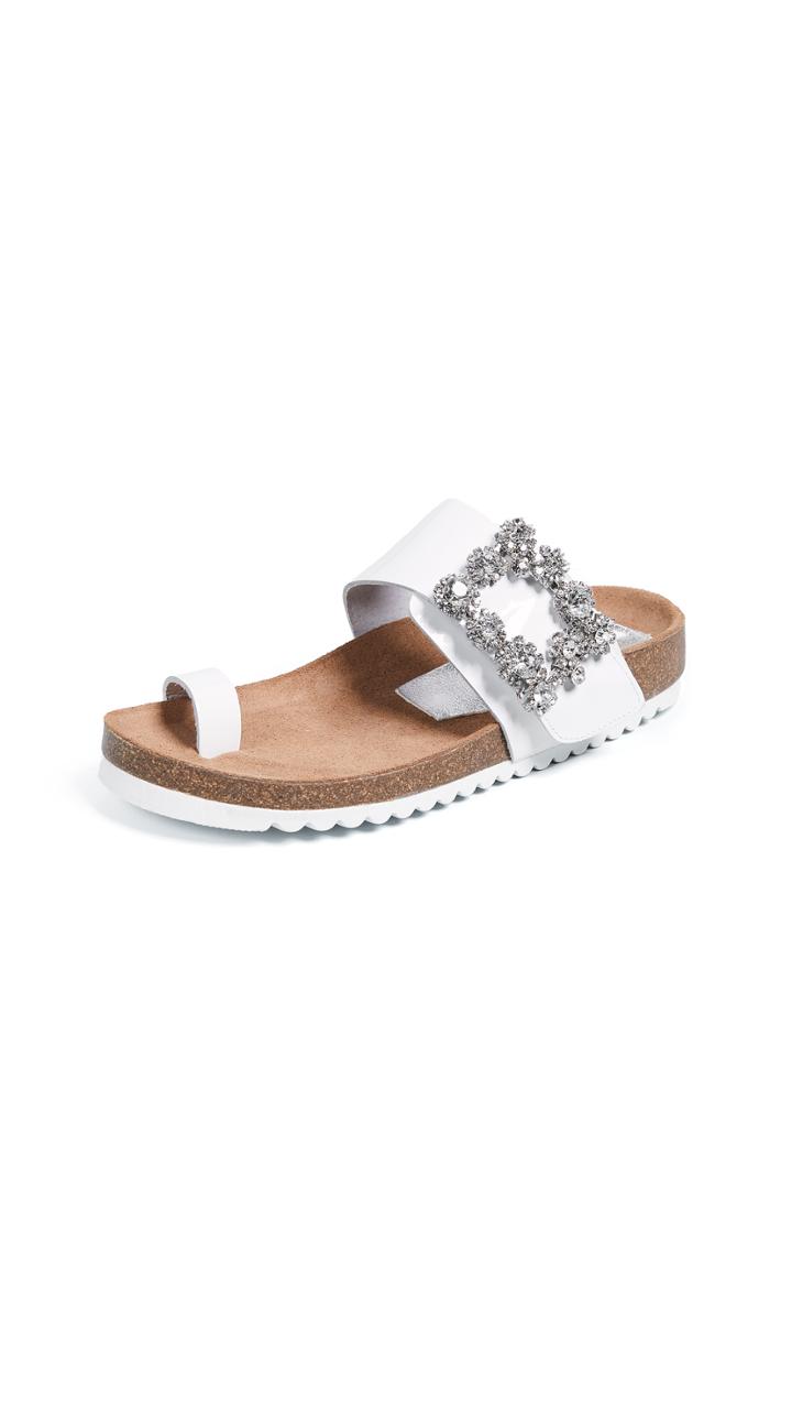 Jeffrey Campbell Bianca Toe Ring Slides