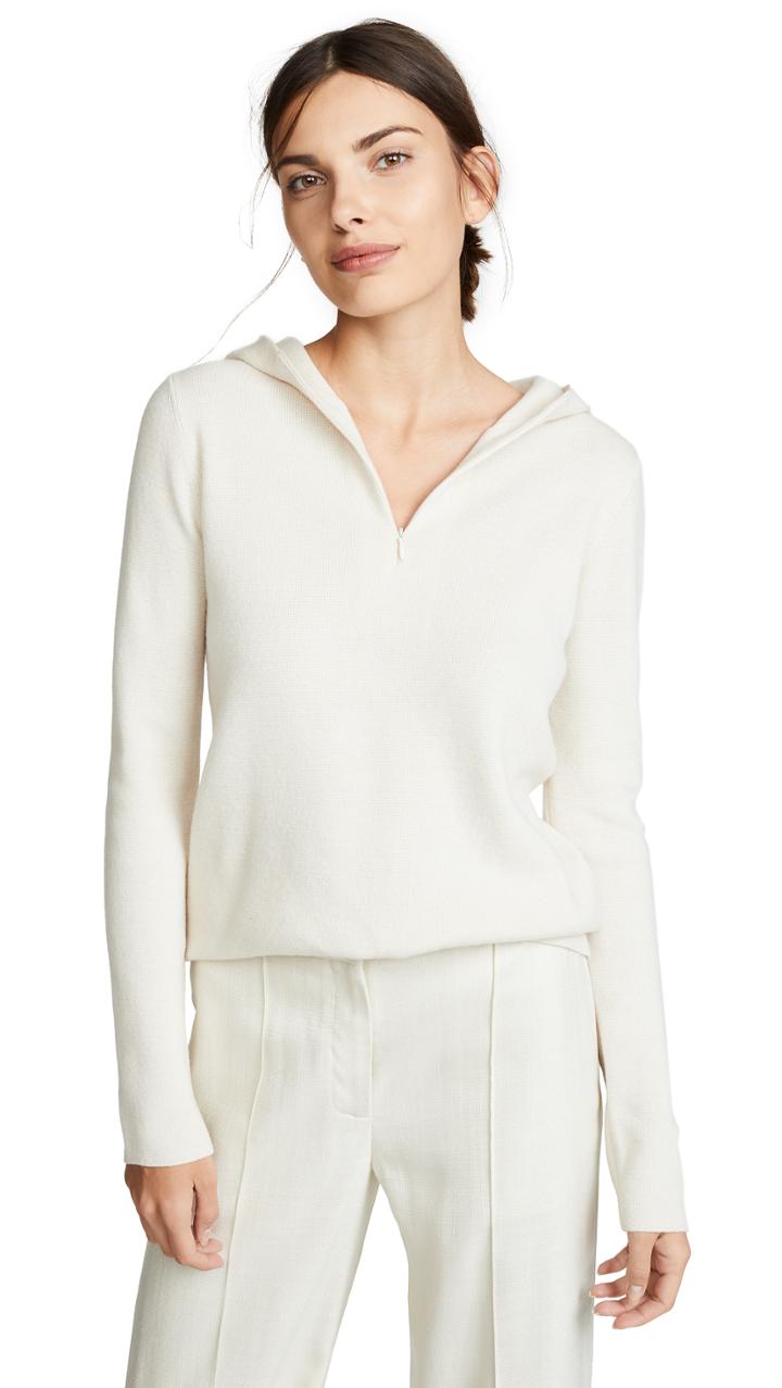 Vince Half Zip Hoodie Sweater
