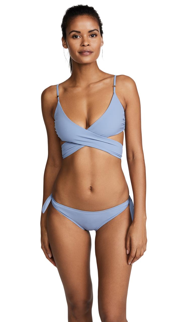 Stella Mccartney Basics Wrap Bikini Top