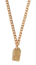 Maison Monik Love Dogtag Necklace