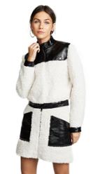 Courreges Sherpa Cropped Jacket