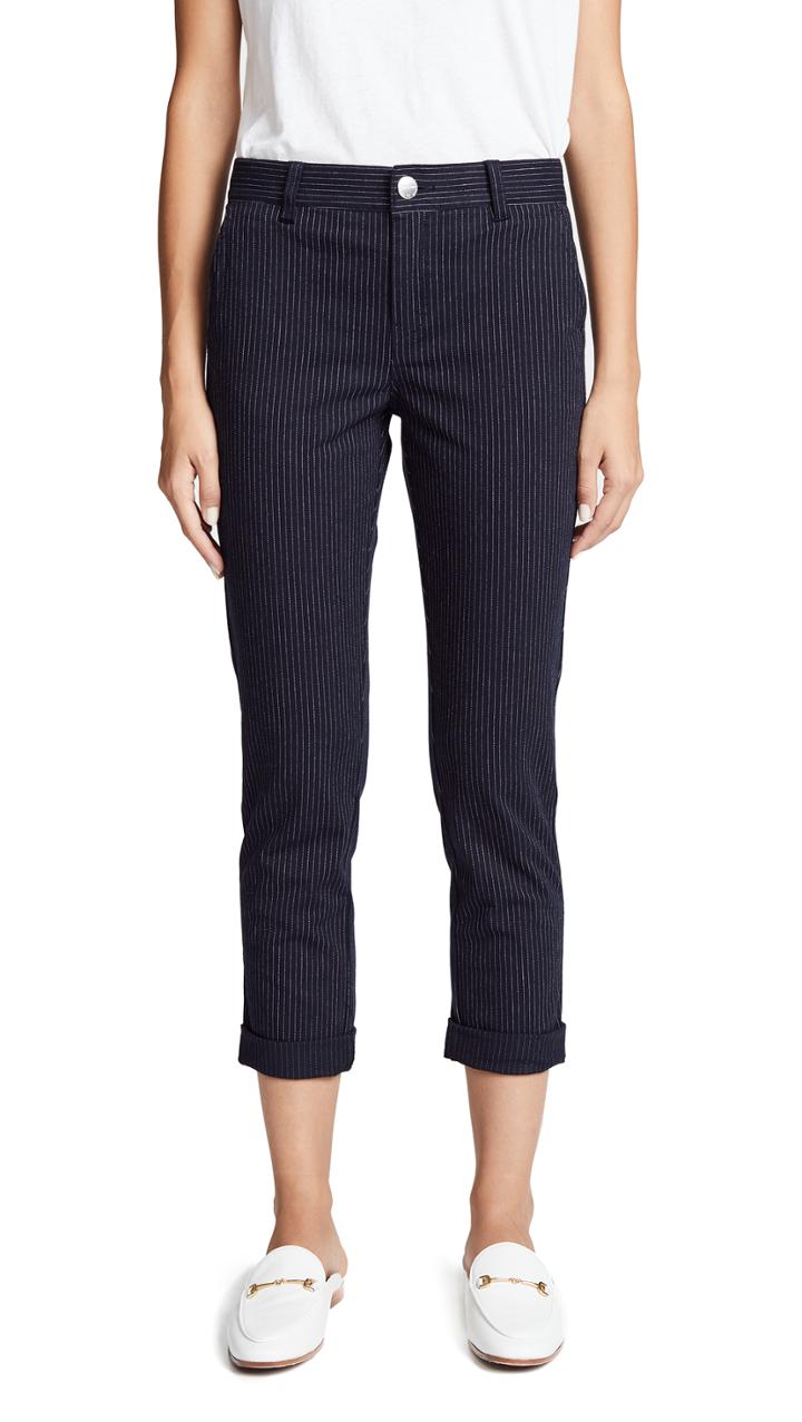 Current Elliott The Confidant Pinstripe Trousers