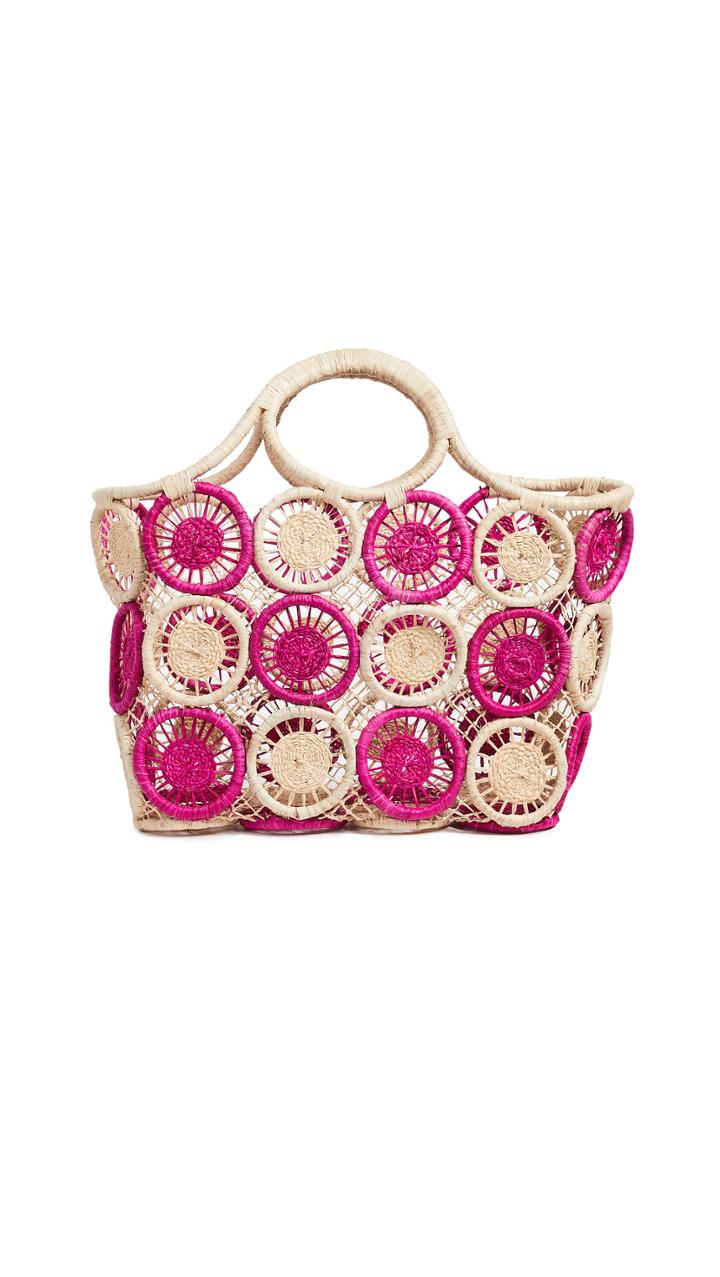 Hat Attack Large Macrame Tote