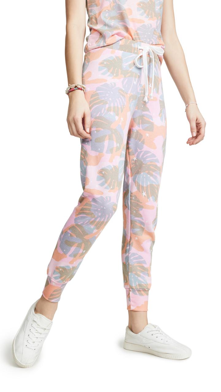Wildfox Tropic Camo Jack Joggers