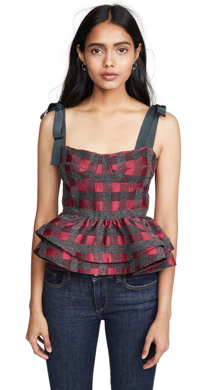 Silvia Tcherassi Check Top