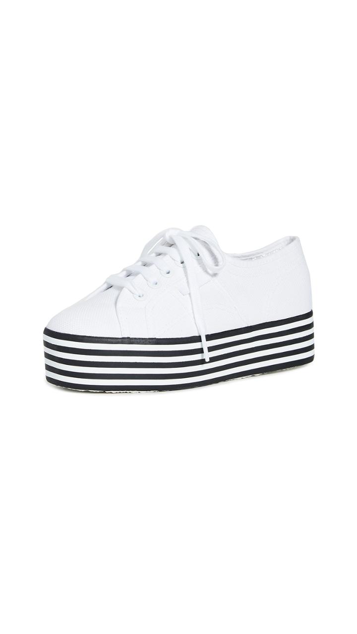 Superga 2790 Multi Stripes Platform Sneakers