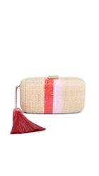 Kayu Jen Clutch With Natural Stones