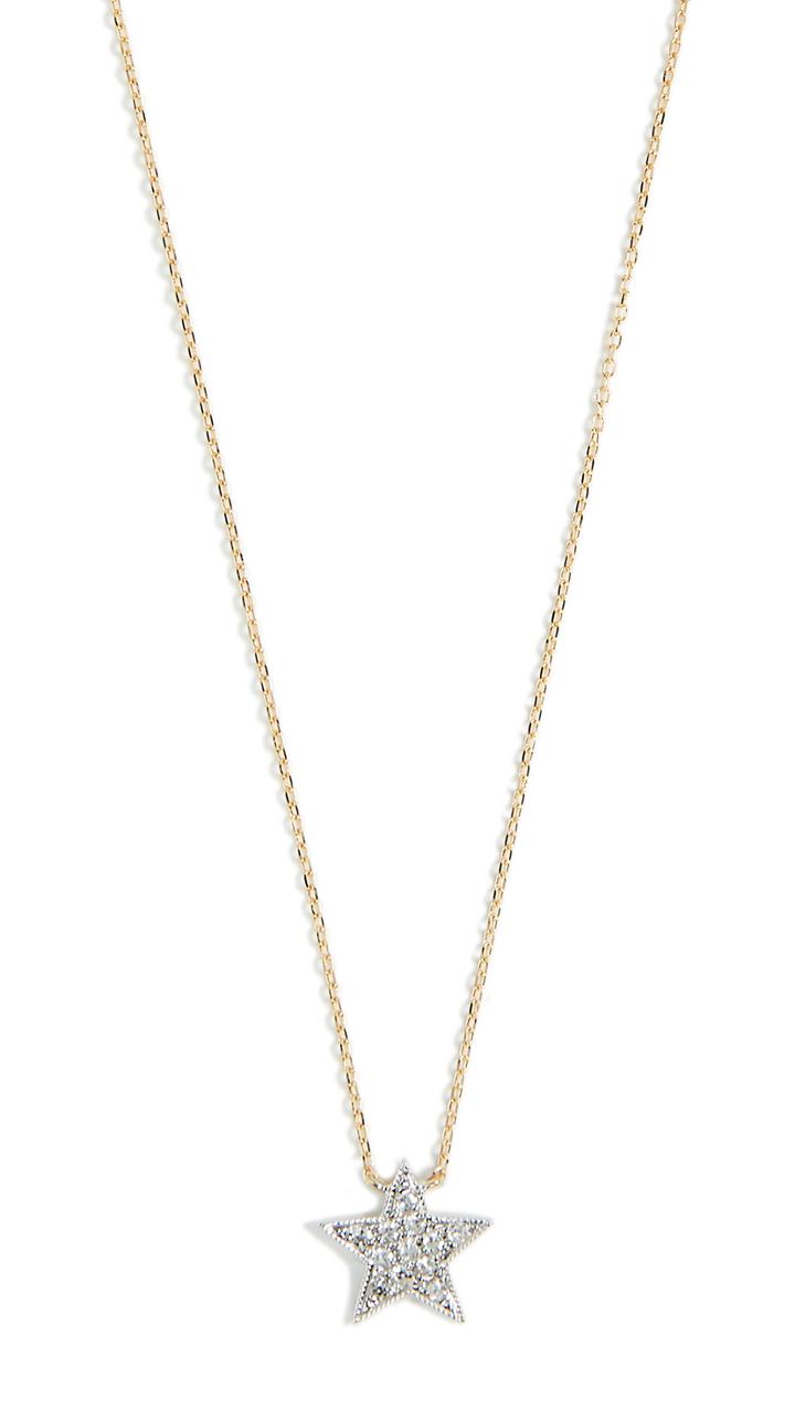 Dana Rebecca Pave Diamond Star Necklace