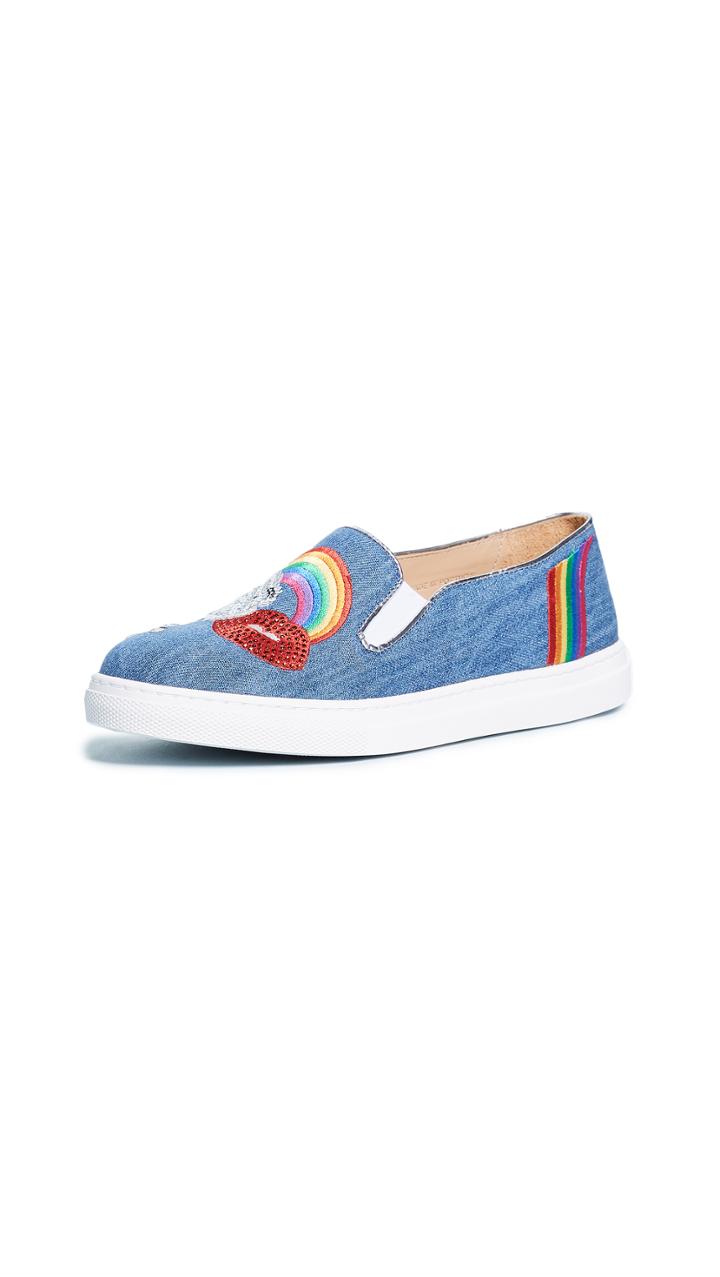 Charlotte Olympia Alex Slip On Sneakers