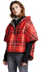 Think Royln Soho Plaid Poncho