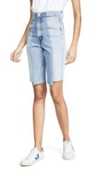 E L V Denim Twin Shorts