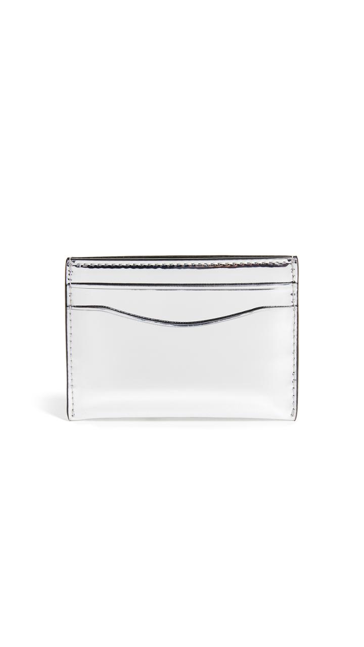 Rebecca Minkoff Mirror Metallic Card Case