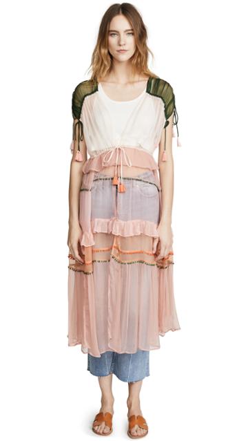 One By New Friends Colony Capri Kimono