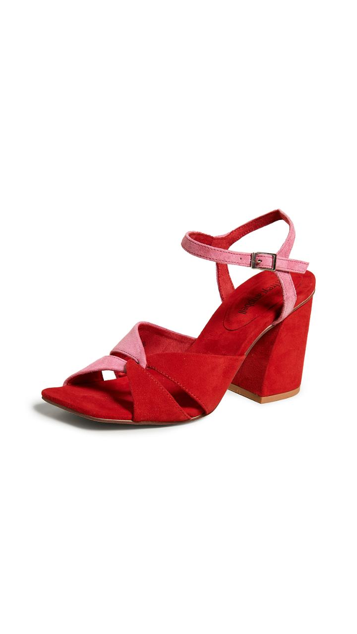Jeffrey Campbell Antique Block Heel Sandals